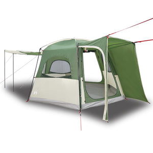 vidaXL Car Tent 4-Person Green Waterproof