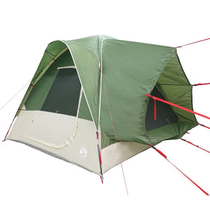 vidaXL Car Tent 4-Person Green Waterproof