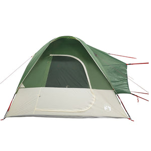 vidaXL Car Tent 4-Person Green Waterproof