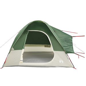 vidaXL Car Tent 4-Person Green Waterproof