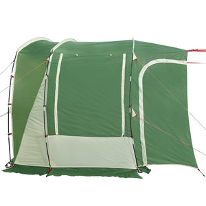 vidaXL Car Tent 4-Person Green Waterproof