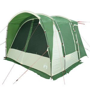 vidaXL Car Tent 4-Person Green Waterproof