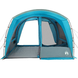 vidaXL Car Tent 4-Person Blue Waterproof