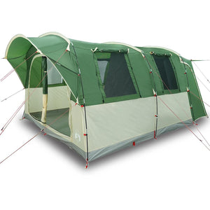 vidaXL Car Tent 4-Person Green Waterproof