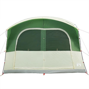 vidaXL Car Tent 4-Person Green Waterproof