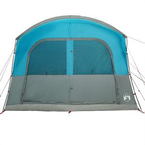 vidaXL Car Tent 4-Person Blue Waterproof