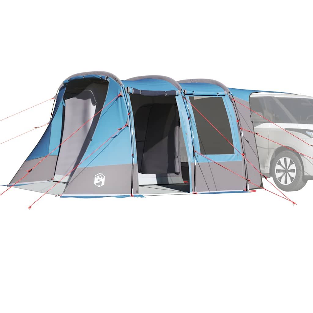 vidaXL Car Tent Blue Waterproof