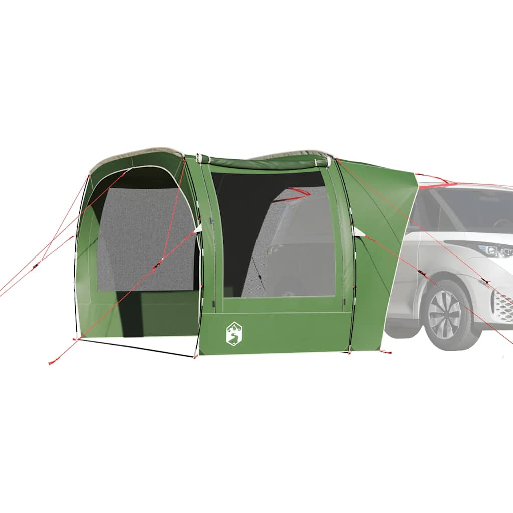 vidaXL Car Tent Green Waterproof