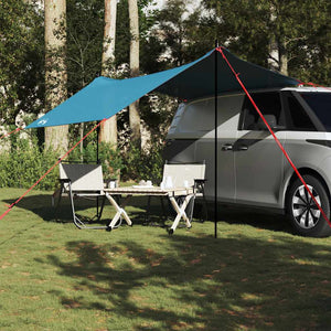 vidaXL Car Tent Blue Waterproof