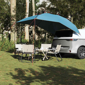 vidaXL Car Tent Blue Waterproof