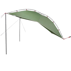 vidaXL Car Tent Green Waterproof