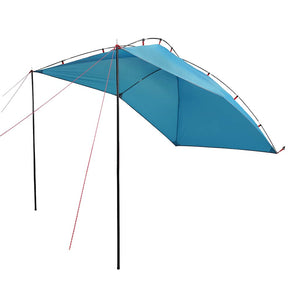 vidaXL Car Tent Blue Waterproof