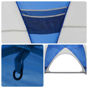 vidaXL Party Tent Azure Blue Waterproof