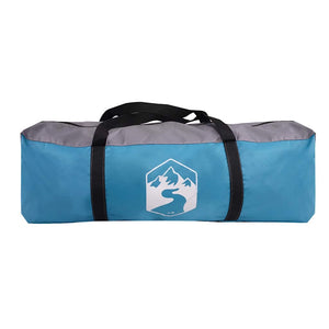 vidaXL Family Tent Tunnel 8-Person Blue Waterproof