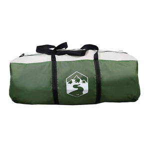 vidaXL Family Tent Tunnel 6-Person Green Waterproof