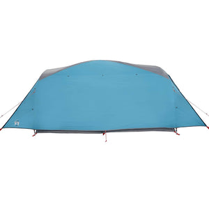 vidaXL Family Tent Tunnel 6-Person Blue Waterproof