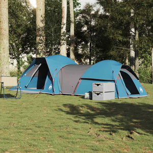 vidaXL Camping Tent 5-Person Green Waterproof