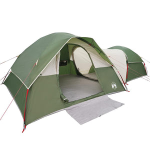 vidaXL Camping Tent 5-Person Green Waterproof