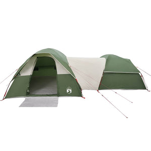 vidaXL Camping Tent 5-Person Green Waterproof