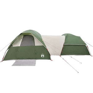 vidaXL Camping Tent 5-Person Green Waterproof