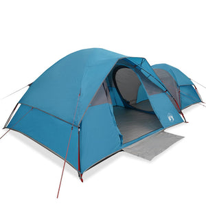 vidaXL Camping Tent 5-Person Blue Waterproof