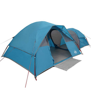 vidaXL Camping Tent 5-Person Blue Waterproof