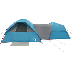 vidaXL Camping Tent 5-Person Blue Waterproof