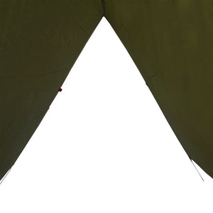 vidaXL Camping Tarp Olive Green 306x306 cm Waterproof