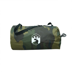 vidaXL Camping Tarp Camouflage 366x306 cm Waterproof