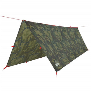 vidaXL Camping Tarp Camouflage 406x306 cm Waterproof