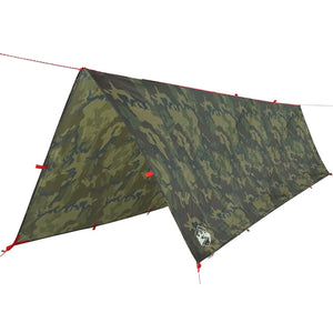 vidaXL Camping Tarp Camouflage 506x306 cm Waterproof