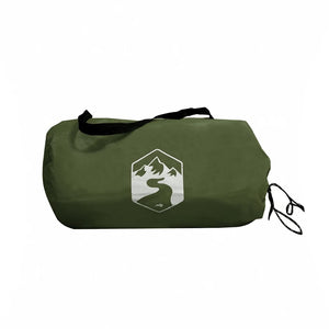 vidaXL Camping Tarp Olive Green 451x420 cm Waterproof