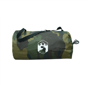 vidaXL Camping Tarp Camouflage 438x376x212 cm Waterproof