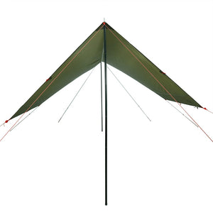 vidaXL Camping Tarp Olive Green 462x306x211 cm Waterproof