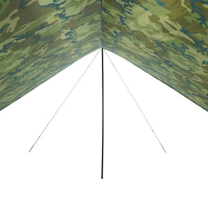 vidaXL Camping Tarp Camouflage 462x306x211 cm Waterproof