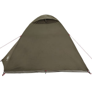 vidaXL Camping Tent Dome 3-Person Brown Waterproof