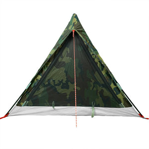 vidaXL Camping Tent 2-Person Camouflage Waterproof