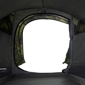 vidaXL Camping Tent Tunnel 2-Person Camouflage Waterproof