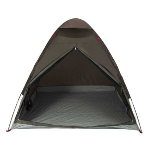 vidaXL Camping Tent Dome 2-Person Brown Waterproof