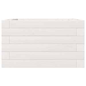 vidaXL Garden Planter White 40x40x23 cm Solid Wood Pine