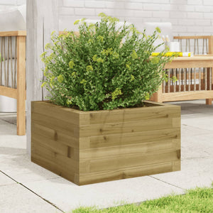 vidaXL Garden Planter 40x40x23 cm Impregnated Wood Pine