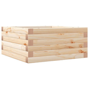 vidaXL Garden Planter 50x50x23 cm Solid Wood Pine