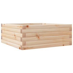 vidaXL Garden Planter 60x60x23 cm Solid Wood Pine