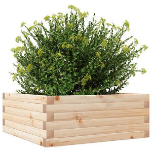 vidaXL Garden Planter 60x60x23 cm Solid Wood Pine