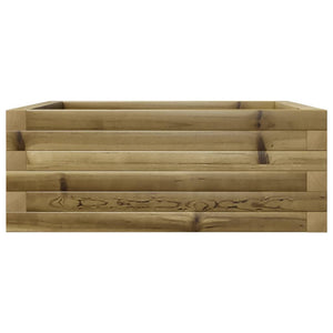 vidaXL Garden Planter 60x60x23 cm Impregnated Wood Pine