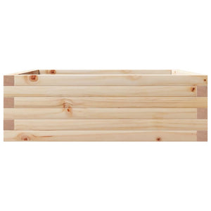 vidaXL Garden Planter 70x70x23 cm Solid Wood Pine