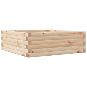 vidaXL Garden Planter 70x70x23 cm Solid Wood Pine