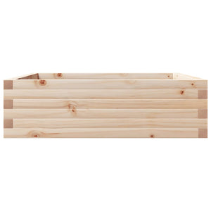 vidaXL Garden Planter 80x80x23 cm Solid Wood Pine