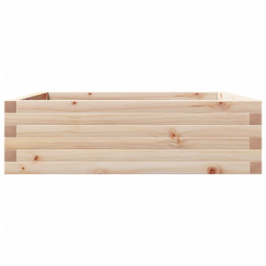 vidaXL Garden Planter 80x80x23 cm Solid Wood Pine