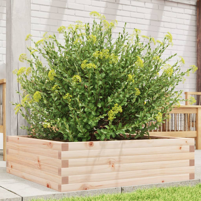 vidaXL Garden Planter 80x80x23 cm Solid Wood Pine